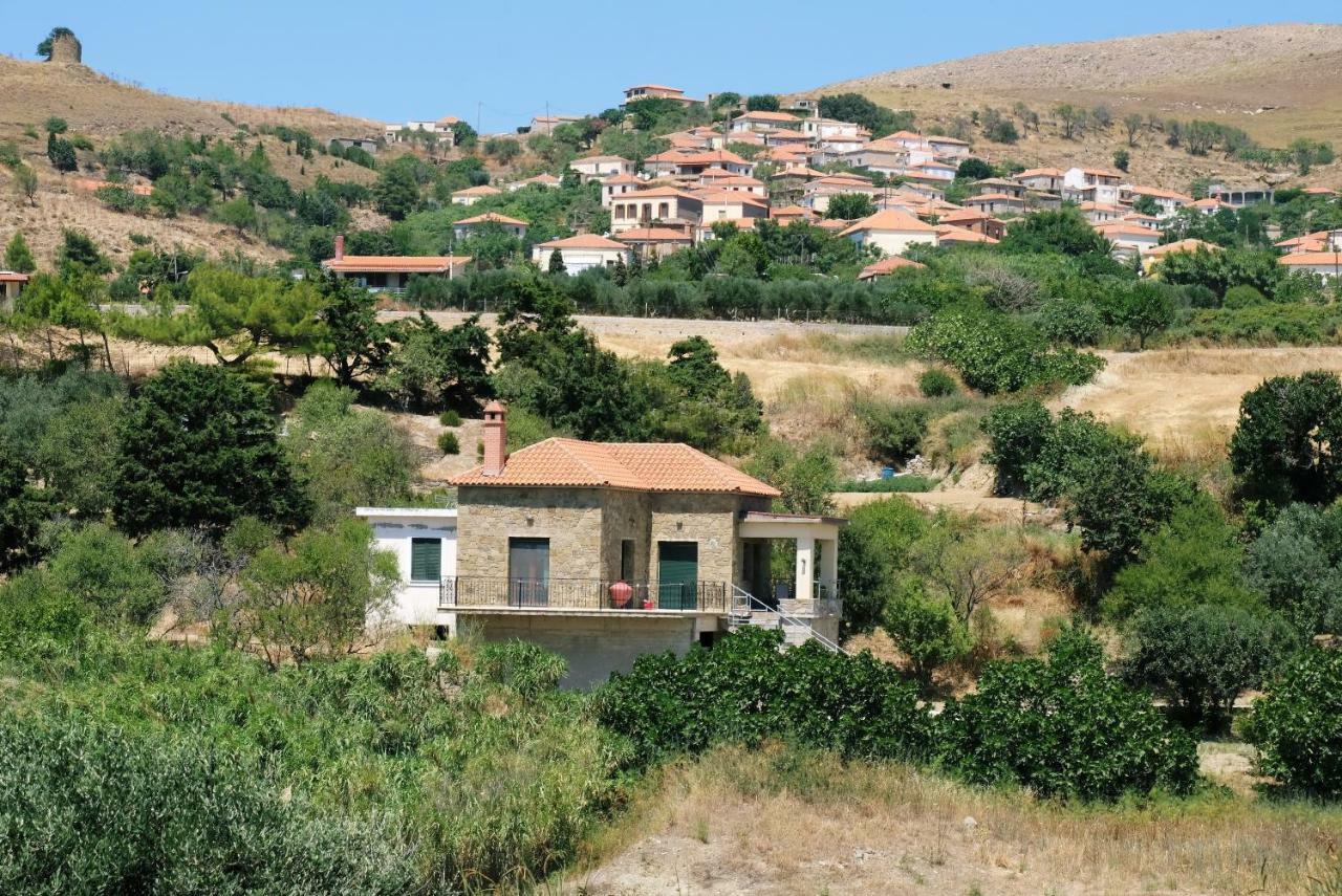 Villa Stone House Of Panos Kornos Exterior foto